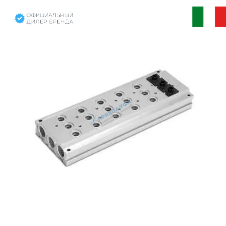 CNVL-63 CAMOZZI - Многоместная плита, серия 4 G3/8, G3/4, 3-местная