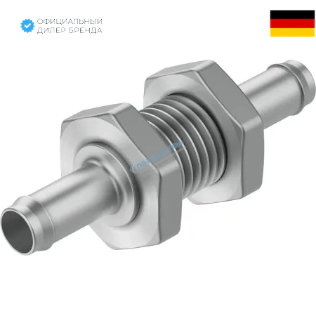 Муфта ниппельная для панельного монтажа Festo SCN-PK-4 (комплект 10 шт)