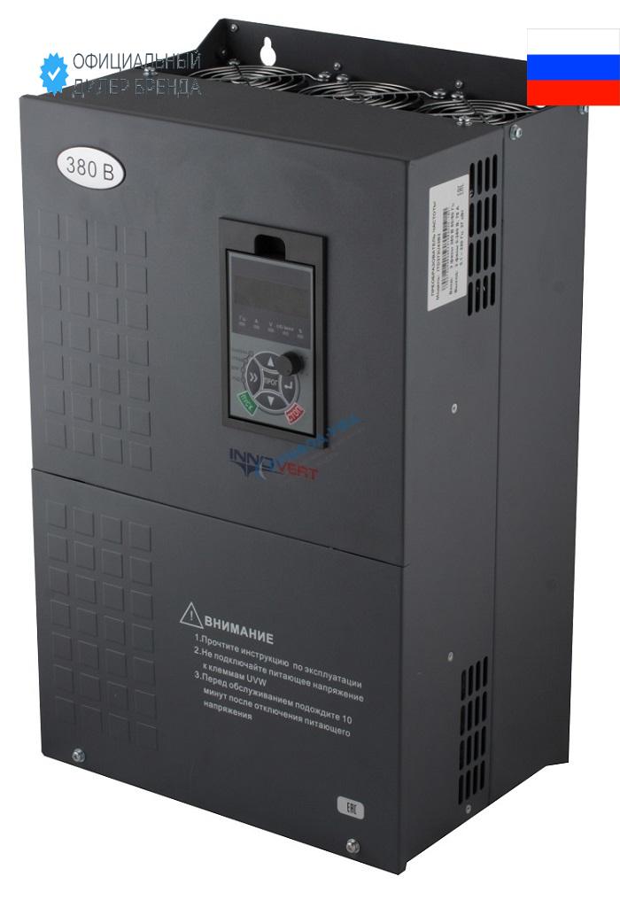Преобразователь частоты векторный INNOVERT ITD303U43B3, 380В, 30кВт, 60А