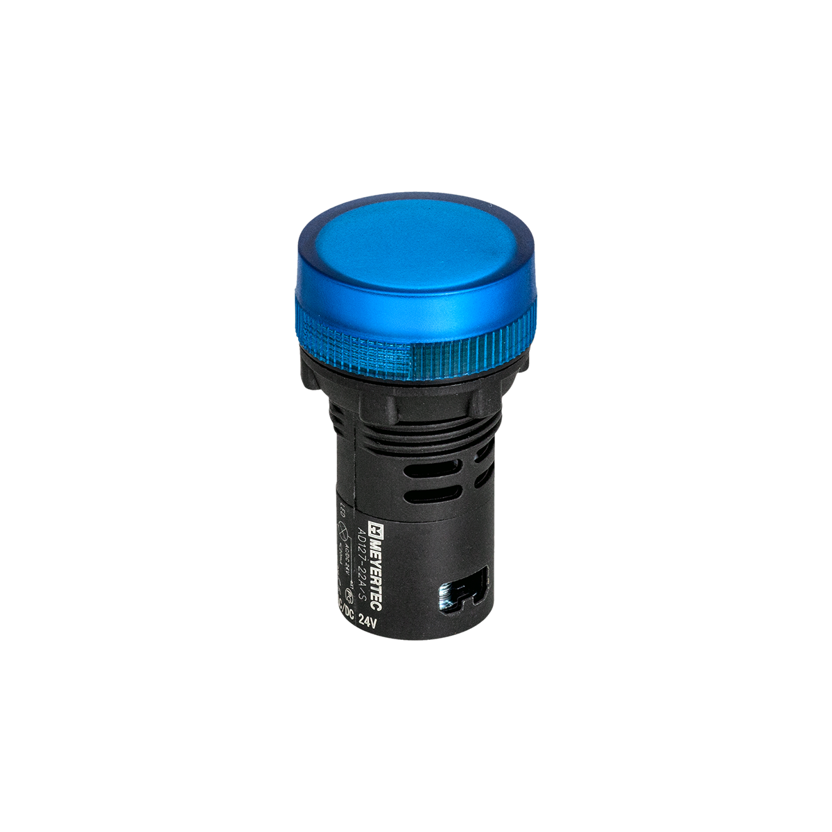 Сигнальная LED лампа, синий, 24V AC/DC IP65