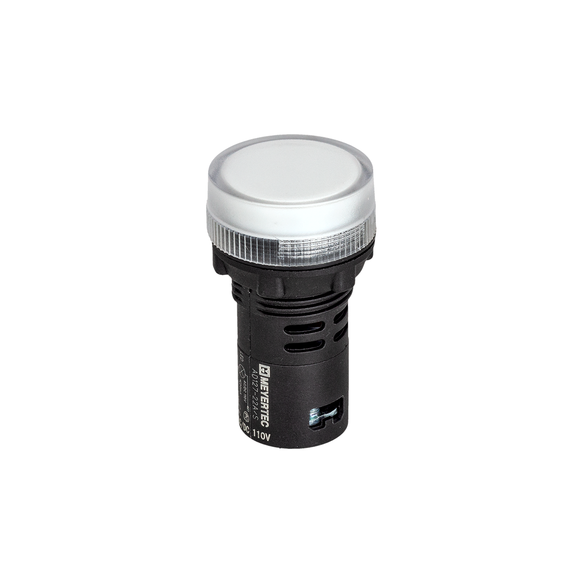 Сигнальная LED лампа, белый, 110V AC/DC IP65