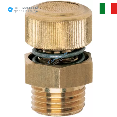 Глушитель латунный с дросселем Camozzi RSW 1/4
