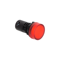 Сигнальная LED лампа, красный, 110V AC/DC IP65 фото 2